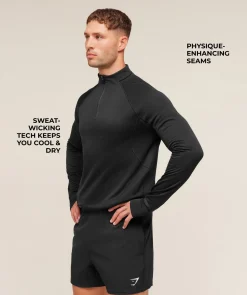 Running 1/4 Zip