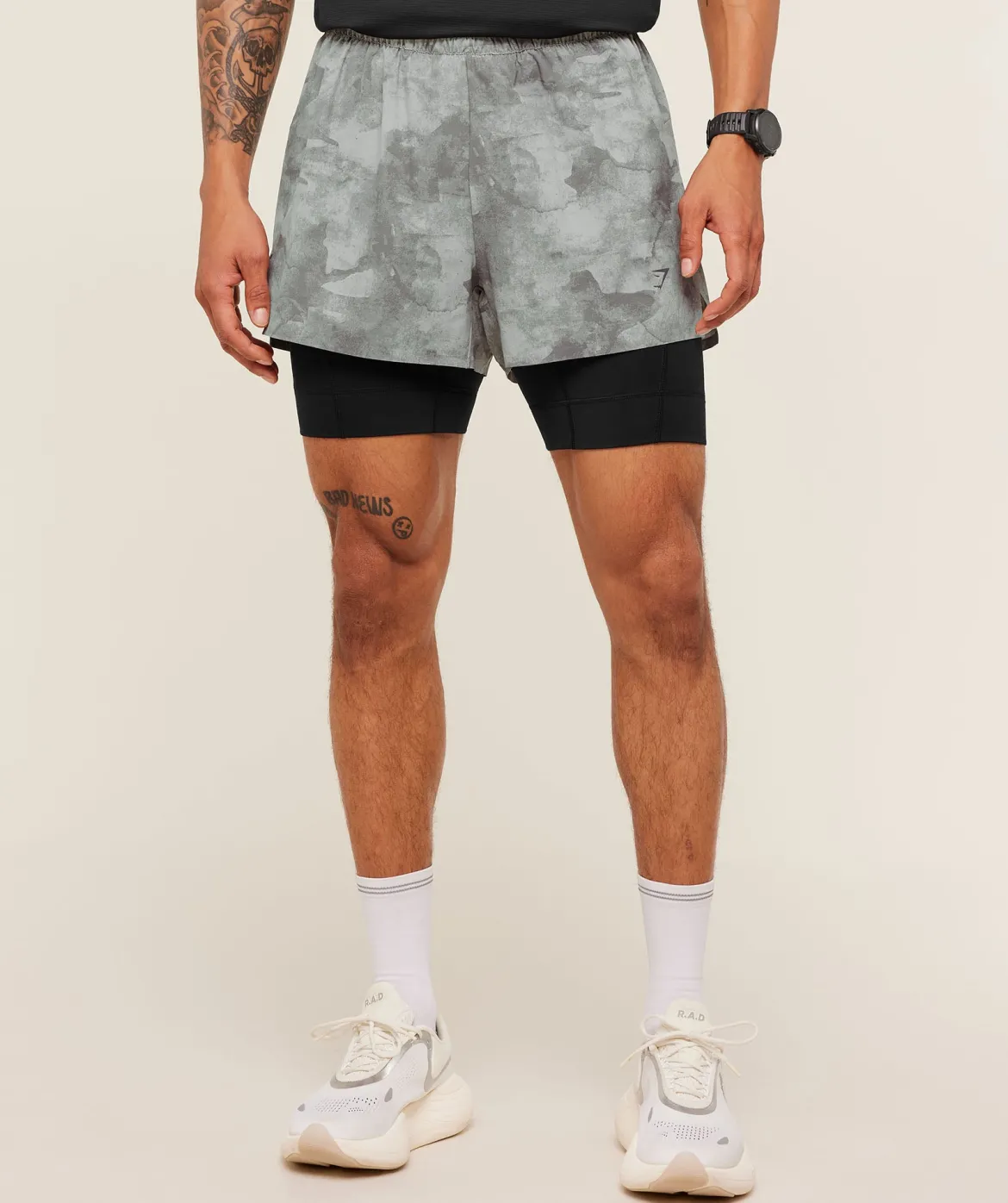 Running Elite 2 in 1 5" Shorts