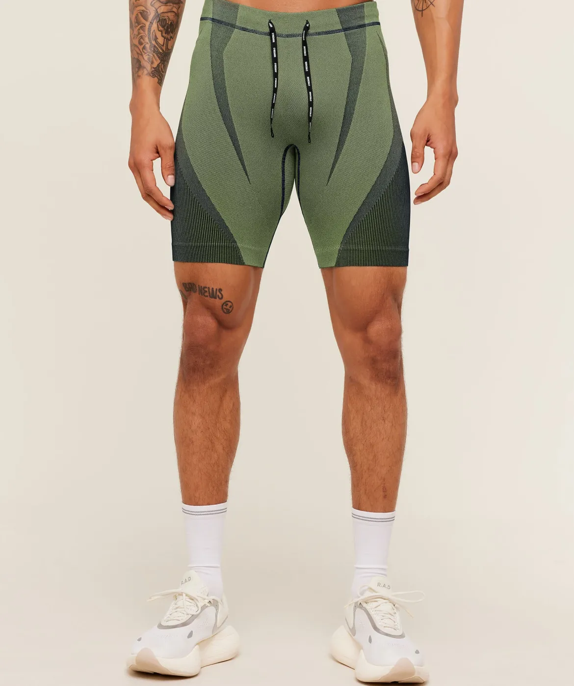 Seamless Running Half Tight