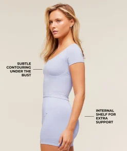 Soft Sculpt T-Shirt With Shelf