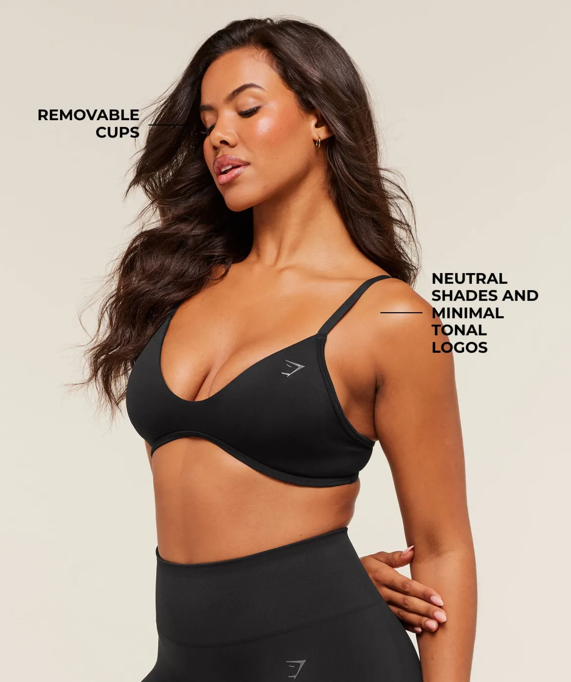 Soft Sculpt V-neck Sports Bra