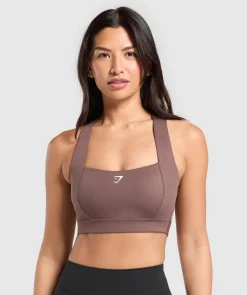 Square Neck Sports Bra