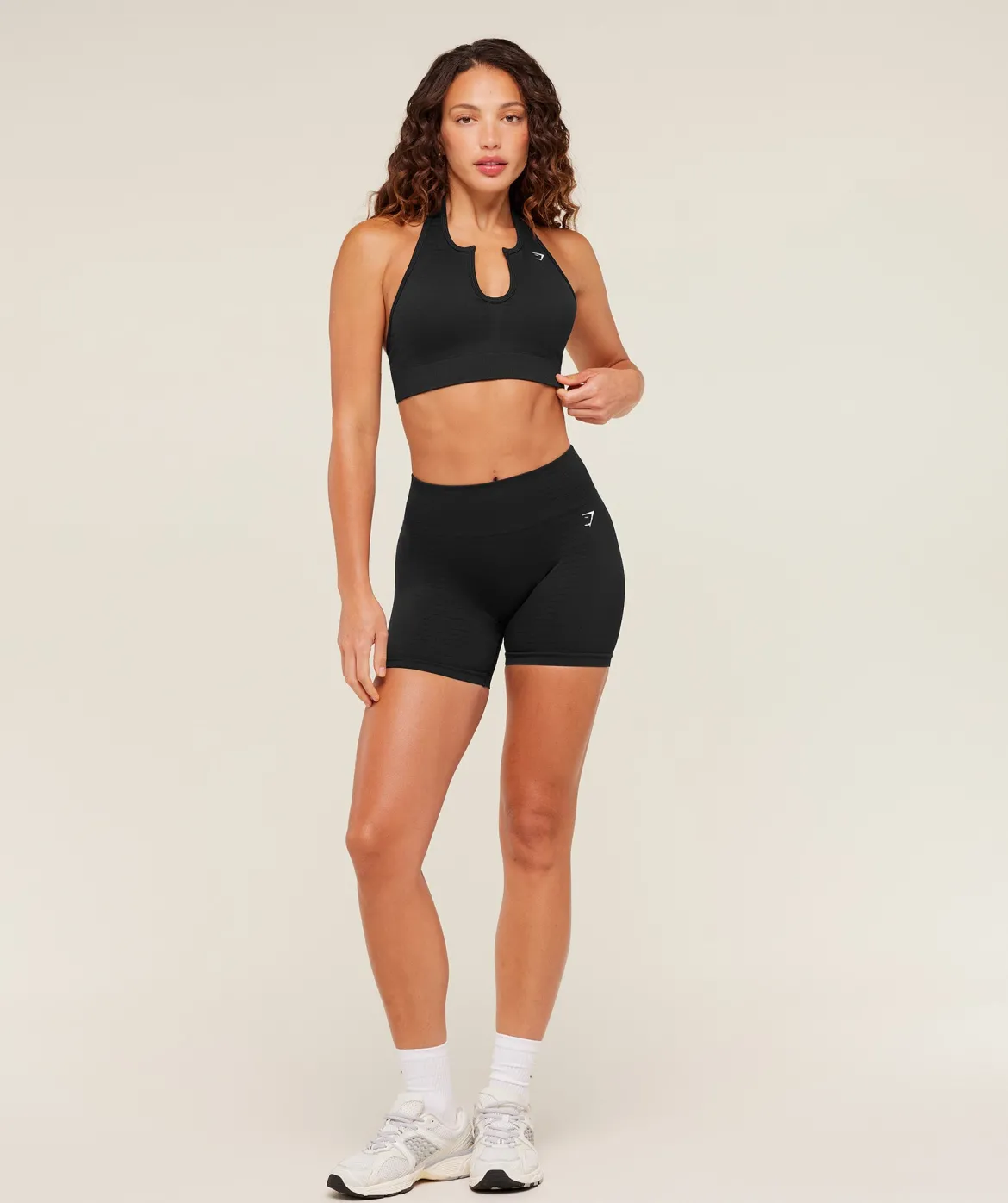 Steel Seamless Halter Neck Bra