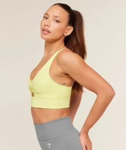 Twist Front Sports Bra