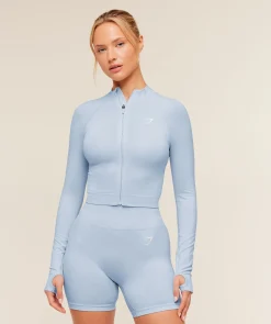 Vital Seamless Midi Zip 2.0 Pullover