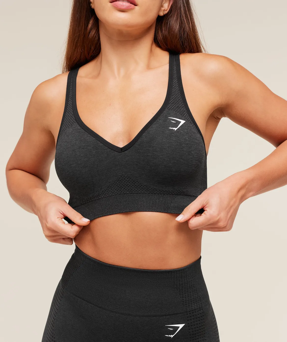 Vital V Neck Sports Bra