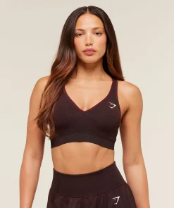 Vital V Neck Sports Bra