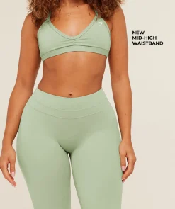 Whitney Mid-High Rise Flared Leggings