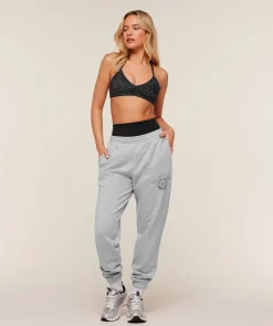 Worn Crest Graphic Joggers